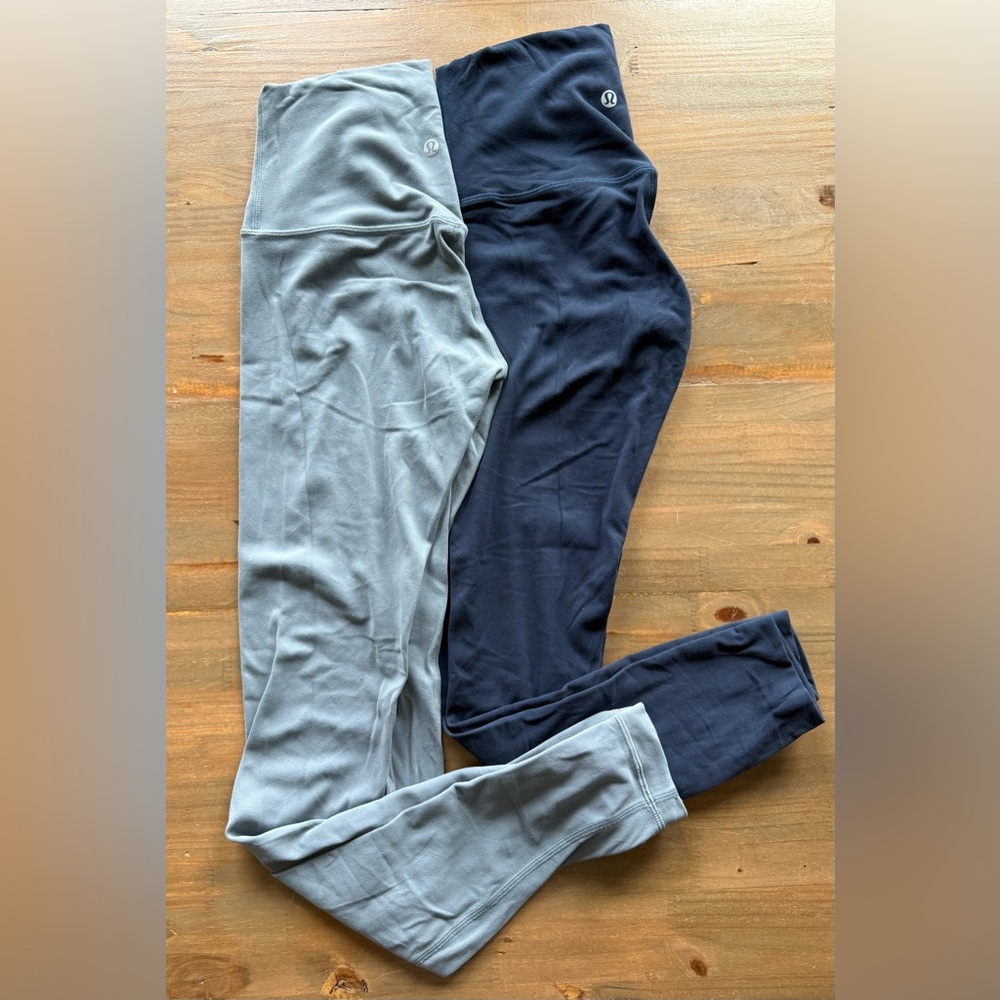 lululemon Align 28” Long Leggings - Navy Blue (Selling Colors Separately)